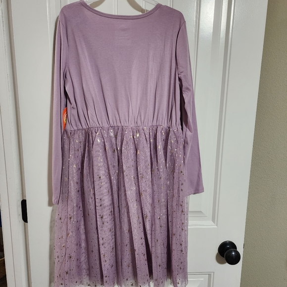 NWT Wonder Nation Long Sleeve Tutu dress with Sequined Unicorn Sz 14-16 - Picture 6 of 12